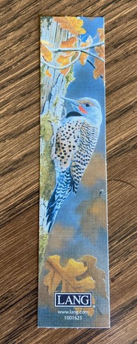 Vtg Lang Songbirds Calendar Woodpecker, Wren, Nuthatch, Bluebird, Hummingbird - Picture 19 of 19
