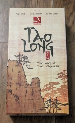 Tao Long: The Way Of The Dragon, Brettspiel Thundergryph Games 2017 komplett sehr guter Zustand