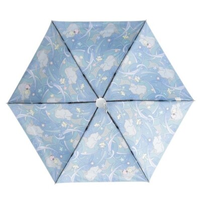 Pokemon Center Original Folding Umbrella Jirachi Hoshi Tsunagi