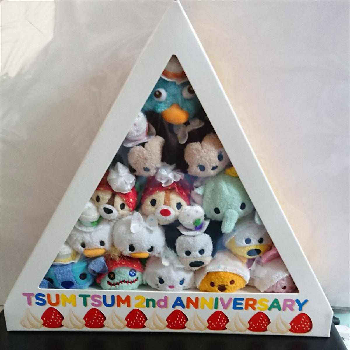 Disney Tsum Tsum 2nd Anniversary Cake Box Set 15 pieces Plush Doll