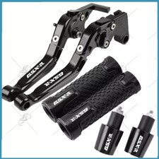 CNC For SUZUKI GSXR 600 750 1000 motorcycle Brake Clutch Levers Handle Grips Cap
