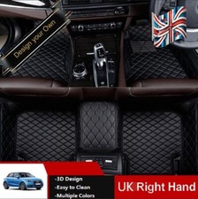 Custom Car Mats for Audi A1 A3 TDI TFSI SE S-line Hatchback Convertible Saloon