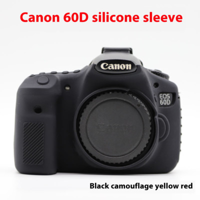 Camera case silicone protective case DSLR camera bag suitable for Canon 60D