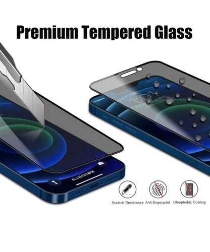 Für iPhone 11, Anti-Spionage Privatsphäre Hartglas Displayschutzfolie, vollständige Abdeckung - Bild 4 von 11