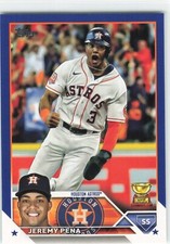 Jeremy Pena Baseball Cards - Base, Chrome - You Choose! - Houston Astros