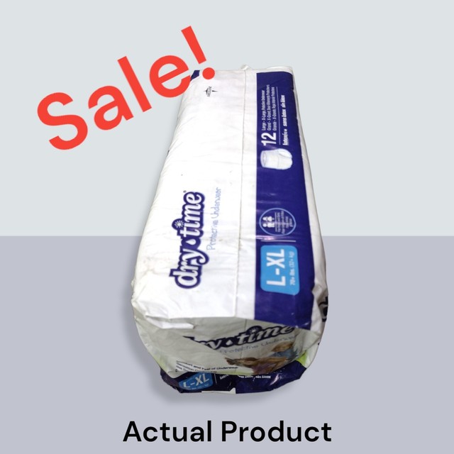 Medline Protective Underwear DryTime Youth Lxl 70 Lbs 12ct for sale