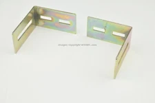 Radio or Accessory Universal Mounting Brackets for Auto or Home Use - Easy!