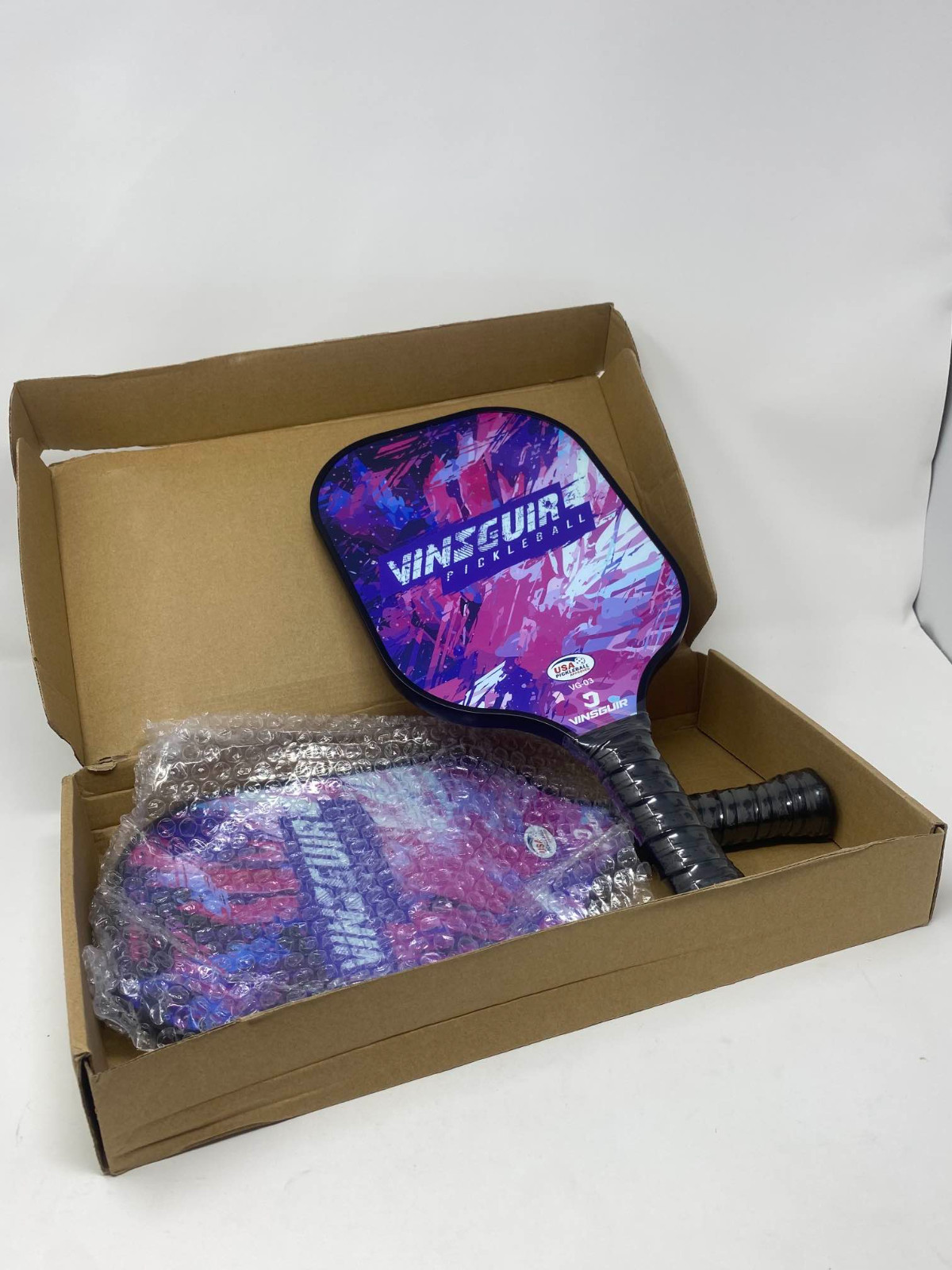 Power and Precision Vinsguir Fiberglass Pickleball Paddles Set of 2