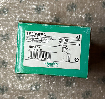 Schneider Electric, TM3DM8RG, Modicon MODULE TM3-8 IO RELAYS SPRING