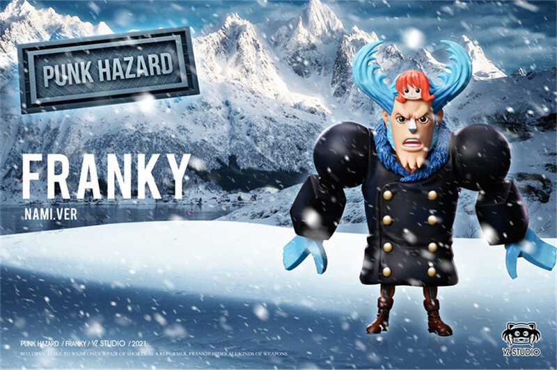 Franky cos Nami Chopper Resin YZ studio Figure One piece 9cm