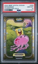 2024 WONDERCARD SPONGEBOB SQUAREPANTS TREASURE SERIES-GOLD CHARACTER 9 SPONGEBOB