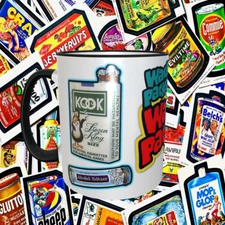 Wacky Packages Version #2 Cigs Beer Antacids 11oz Coffee Mug NEW Dishwasher Safe