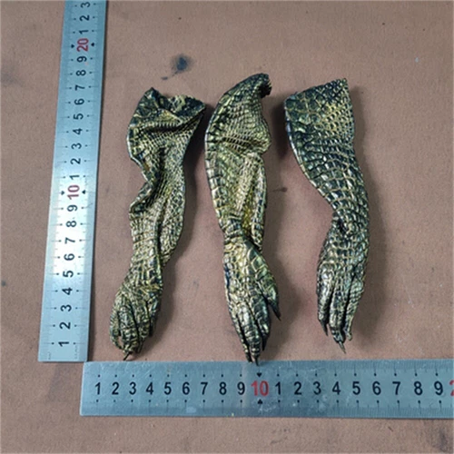 2PCS Real Alligator Crocodile Skin Paw Leather Hide Pelt DIY Craft Accessories - Picture 18 of 36