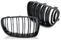 Paar KüHlergrill BMW 1Er E87/E81/E82/E88 07-11 Sport Look Schwarz Matt