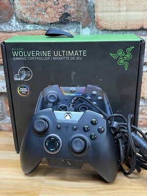 Razer Wolverine Ultimate RZ06-0225 (Black Gaming Controller For Xbox One)  /READ