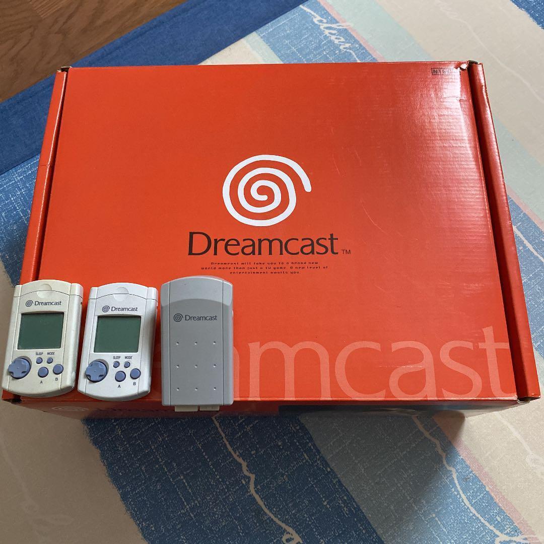 Sega Dreamcast console Dc Visual Memory Boxed HKT-3000 NTSC Sega Dreamcast console Dc Visual Memory Boxed HKT-3000 NTSC