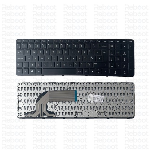 HP Pavilion 15-G 708168-031 9Z.N9HSQ.00U 719853-031 Laptop UK Keyboard + Frame - Photo 2/2