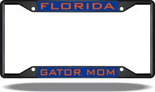 University of Florida GATOR MOM Black License Plate Frame