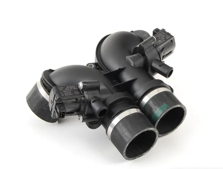 BMW X5m 09-13 X6m Air Intake Tube Manifold Drilled for Methanol 
