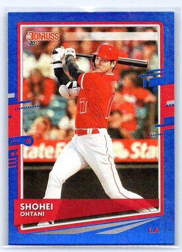 2020 Donruss #94 Shohei Ohtani Holo Blue
