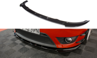 Cup Spoilerlippe Schwarz Ford Fiesta St MK6 Rs Frontspoiler Spoilerschwert V1 I