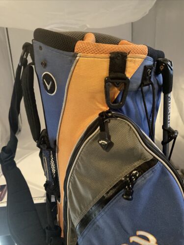 Callaway Golf Xtra Lite 6 Way Divider Golf Stand Bag w Raincover & Dual Strap - Picture 3 of 21