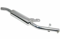 Passt FüR Royal Enfield Classic 350 Sports Auspuff SchalldäMpfer Verchromt Gec