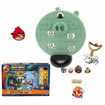 Angry Birds Star Wars Death Star Jenga Game Christmas Gift Toy