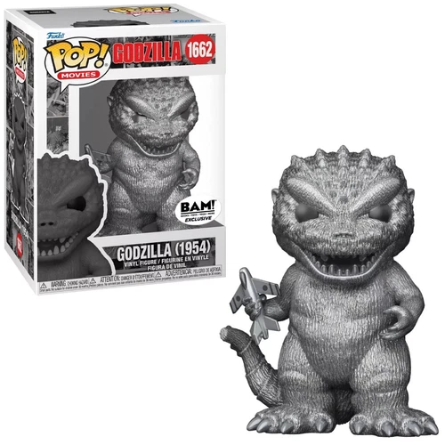 Funko Pop Godzilla 70th Anniversary 1954 Metallic Bam Exclusive # 1662 IN STOCK