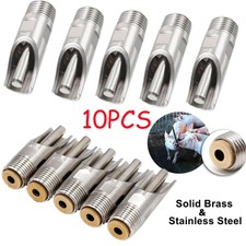 Pack of 10 NPT 1/2" Automatic Pig Nipple Drinker Stainless Steel Water Feeder US