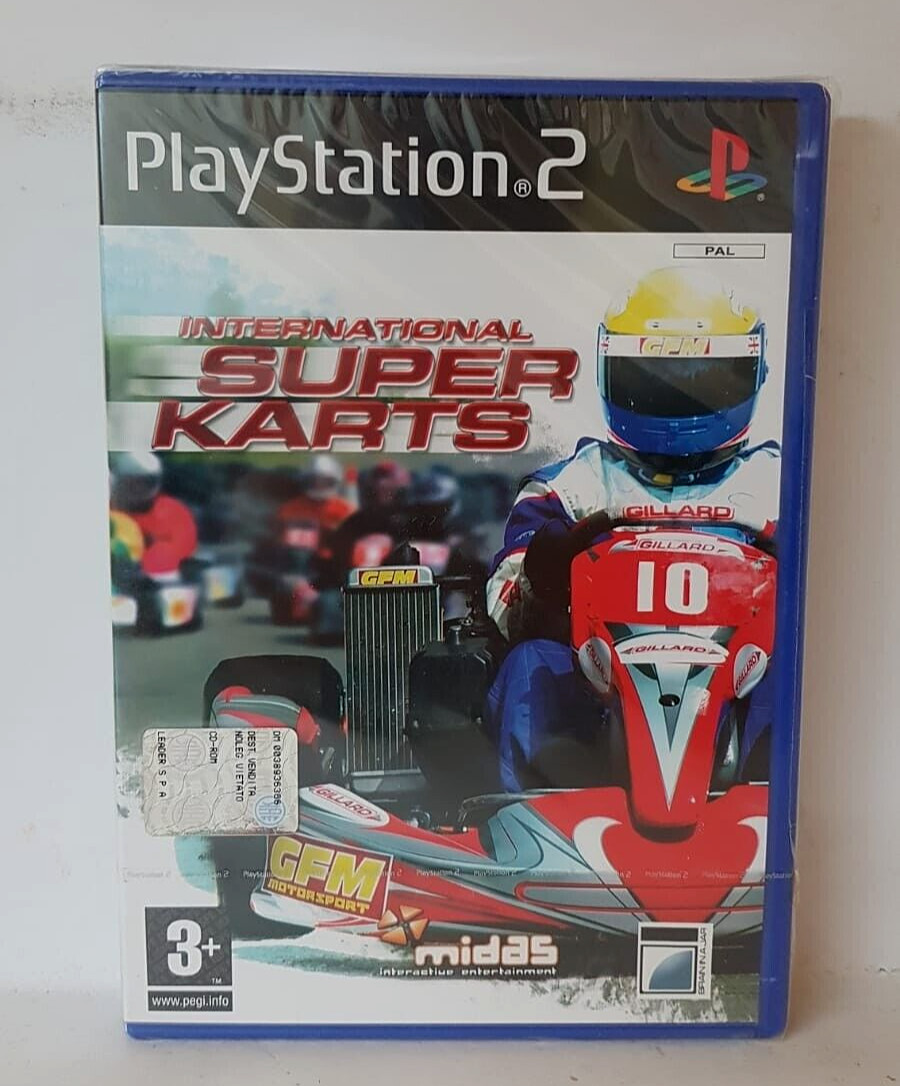 INTERNATIONAL SUPER KARTS - PLAYSTATION 2 PS2 SCELLÉ