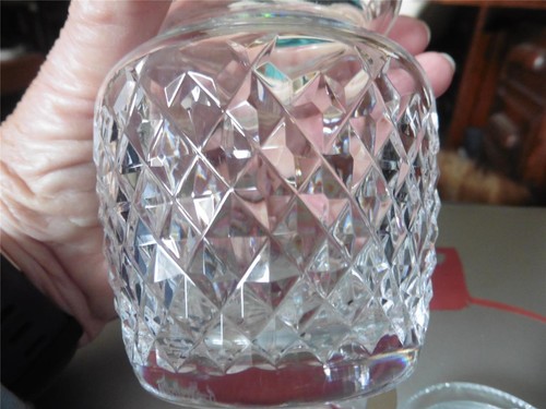 Waterford Crystal Alana Jam Jelly Preserve Jar - Picture 6 of 7