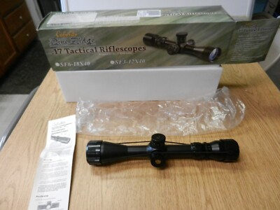 NIB Cabela's Pine Ridge .17 Tactical Rifle Scope Model 17-SF 3