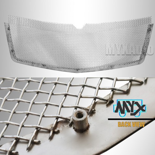 Fits 2007-2014 Cadillac Escalad Stainless Steel Polish Wire Mesh Grille Grill SS - Picture 4 of 7