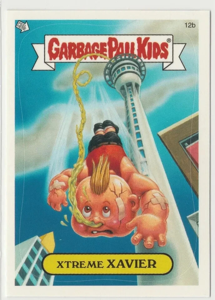 Xtreme Xavier Garbage Pail Kids GPK 2004 ANS2 Series 2 Card #12b