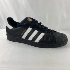 black superstars size 6