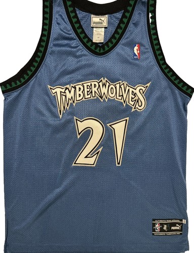 TIMBERWOLVES ケビン・ガーネットサイズ44 Garnett Minnesota Timberwolves #21 Jersey Size 44 KG Men's Near