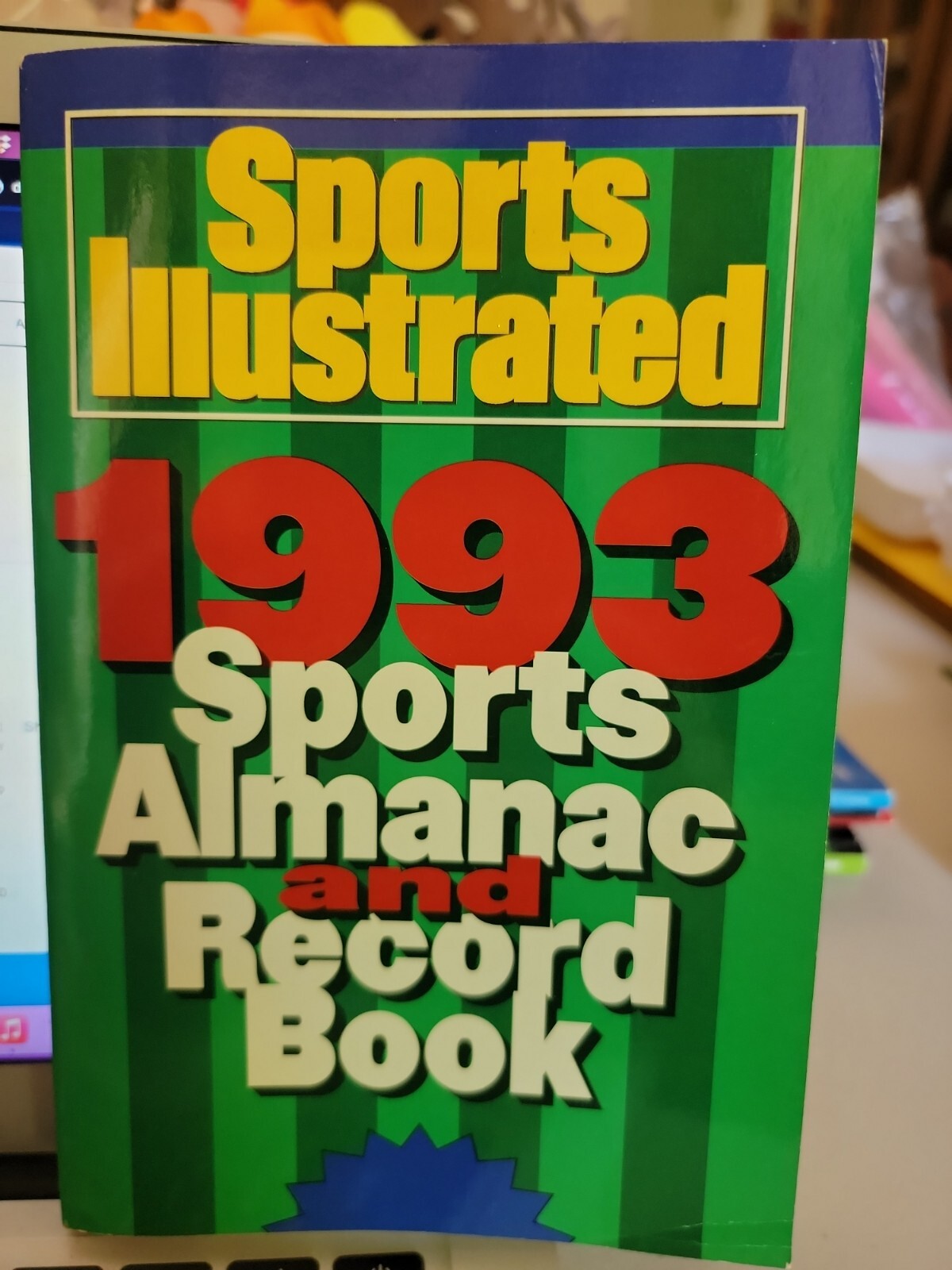 1993 Sports Illustrated Sports Almanac and Record Book Paperback eBay