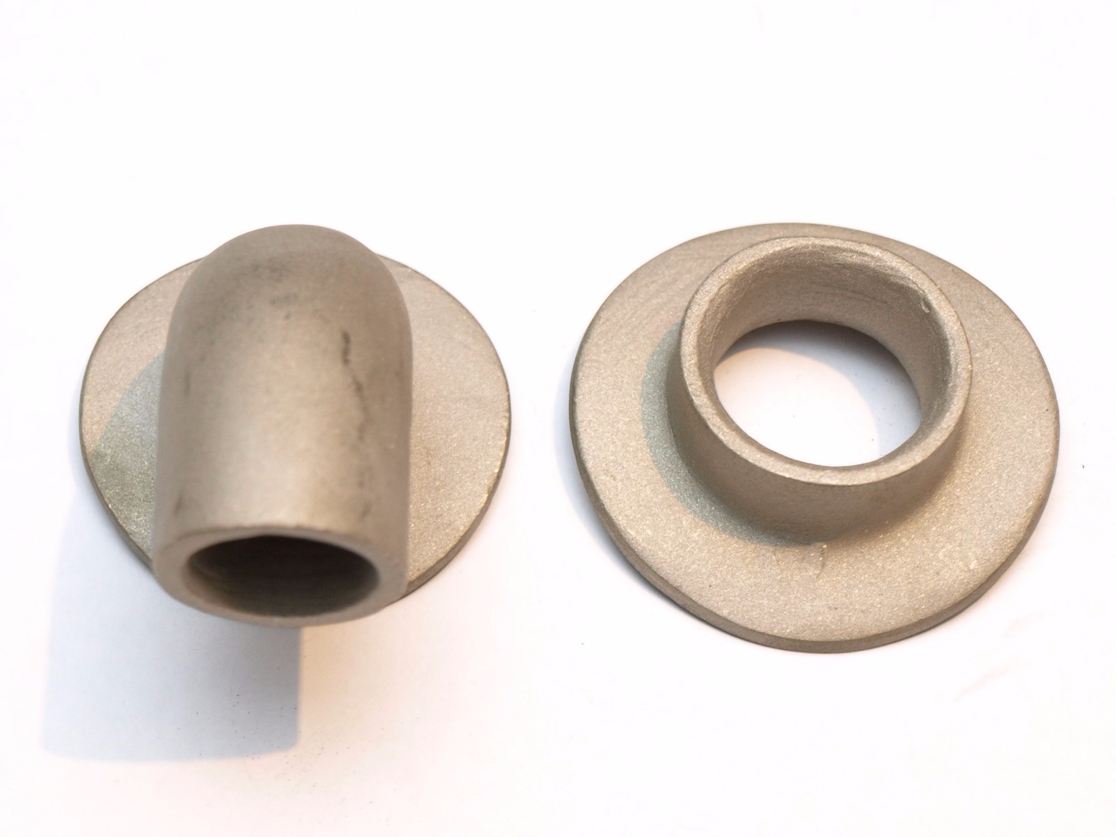 Pair of German Silver Castings for Rolls Royce Ghost Extra Oil Tank