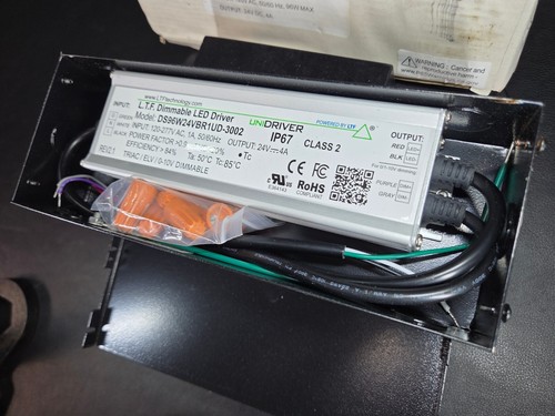 LTF LED 96w Constant Volt Electronic DC Driver Transformer 24VDC FAST SHIP!๐จโ
- Picture 8 of 15