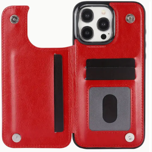 Wallet Leder Kartenetui Flip Case Hülle für iPhone 11, 11 PRO, 11 Pro Max - Bild 6 von 11