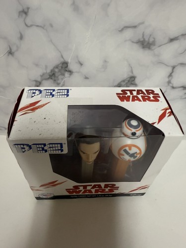 Star Wars PEZ Spender Set Rey & BB-8 Das Erwachen der Macht, Brandneu in Box - Bild 2 von 6