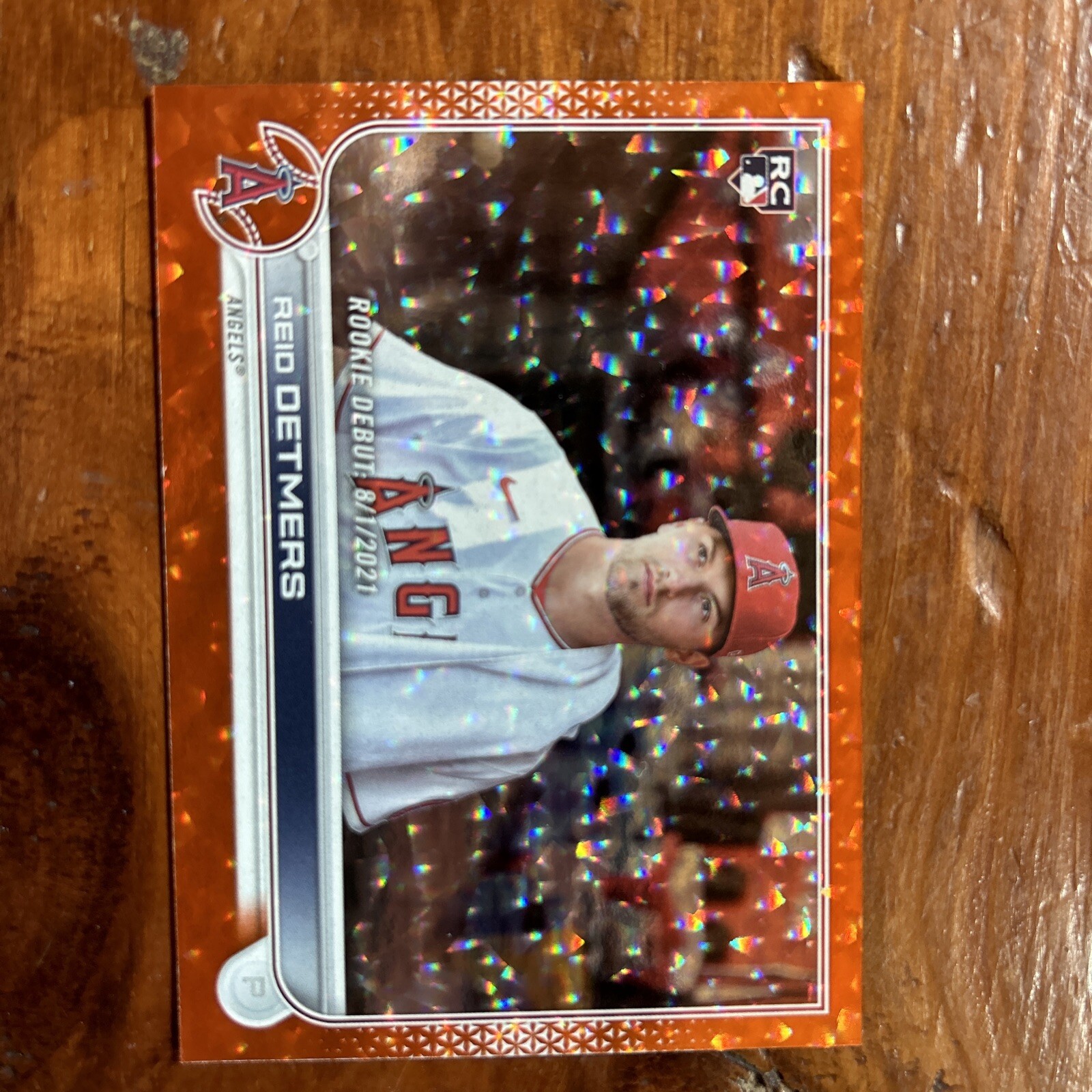 REID DETMERS 2022 Topps Update Rookie Debut Orange Foil /299 #US62 Rookie RC