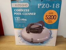 Cordless Pool Vacuum Cleaner for above Ground Pools, No Cord, *For parts*
