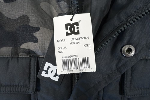 DC STAR SHOES CAMO MILITARY GRAY LARGE PUFFER JACKET MENS NWT NEW - Picture 11 of 11