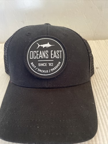 Oceans East Cap Mütze schwarz atmungsaktiv verstellbar