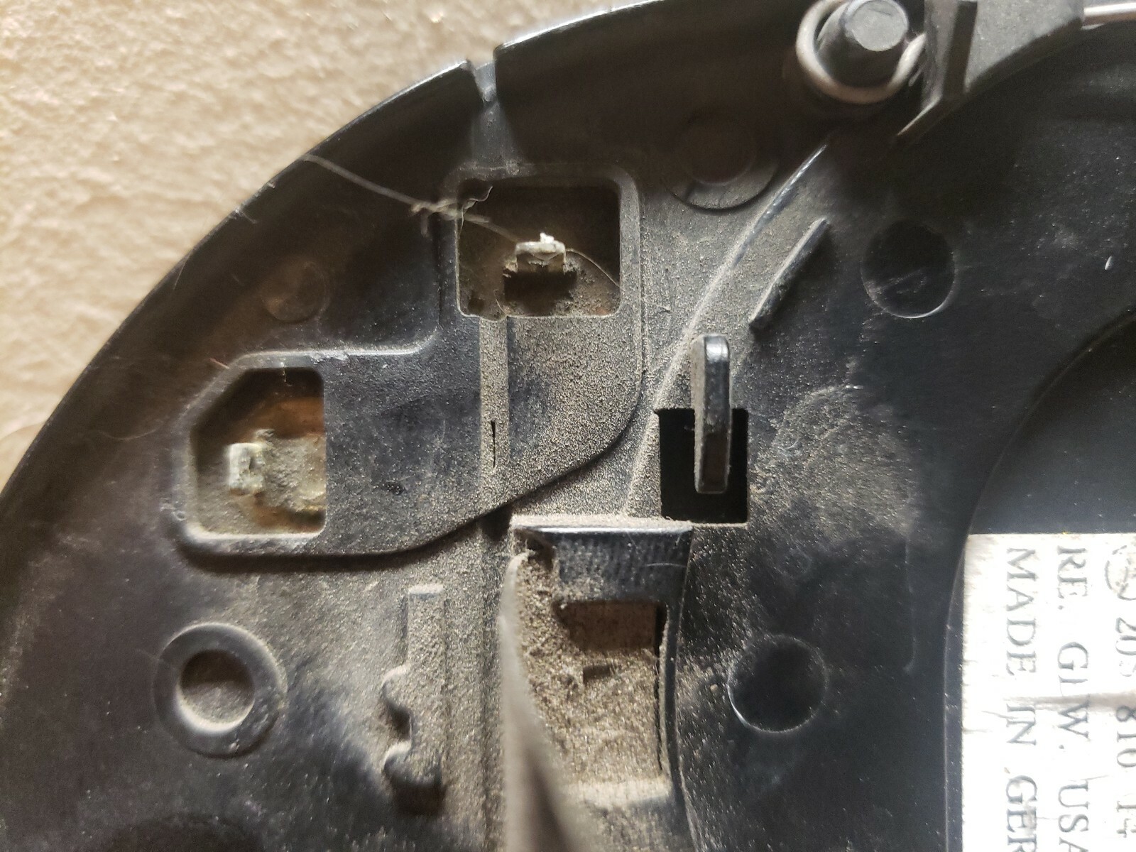 0004 Mercedes W208 CLK320 CLK430 Rear View Door Mirror Glass Right