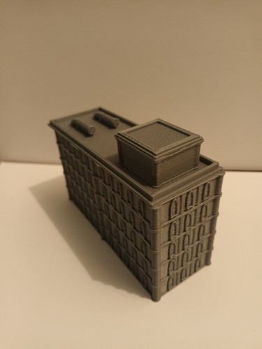 Wargames Scenery Terrain 6mm / Epic Battletech Building - Medium Block - Picture 3 of 4