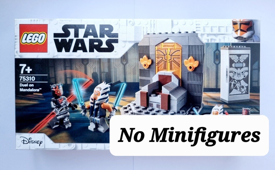 NEW LEGO 75310 STAR WARS DUEL ON MANDALORE NO MINIFIGURES (RETIRED SET)