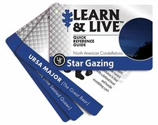 Star Gazing Cards UST Pocket North America Astronomy Constellation Guide Map